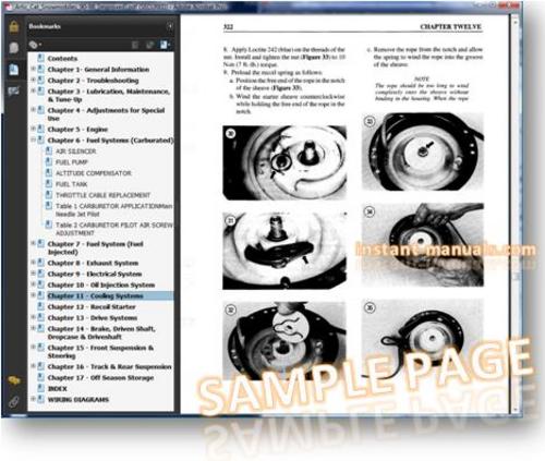 Product picture ARCTIC CAT 1990-1998 ALL SNOWMOBILE Service Repair Manual [IMPROVED]