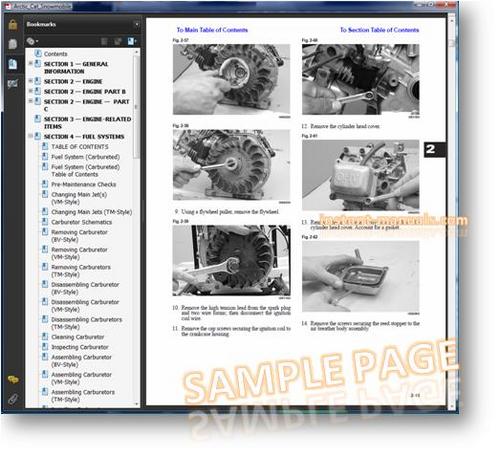 Product picture  ARCTIC CAT 2001 SNOWMOBILE Service Repair Manual  [IMPROVED]