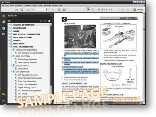 Product picture POLARIS  ATV 2006 Predator 50 / 90 Sportsman  90  REPAR MANUAL [IMPROVED] instant download