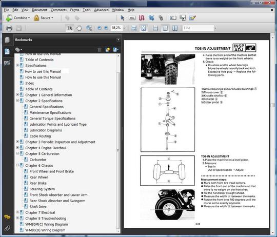 Product picture YAMAHA ATV  1992 - 2002 2005 YFM 80 (D)(M)(C) BREEZE REPAIR MANUAL +IMPROVED